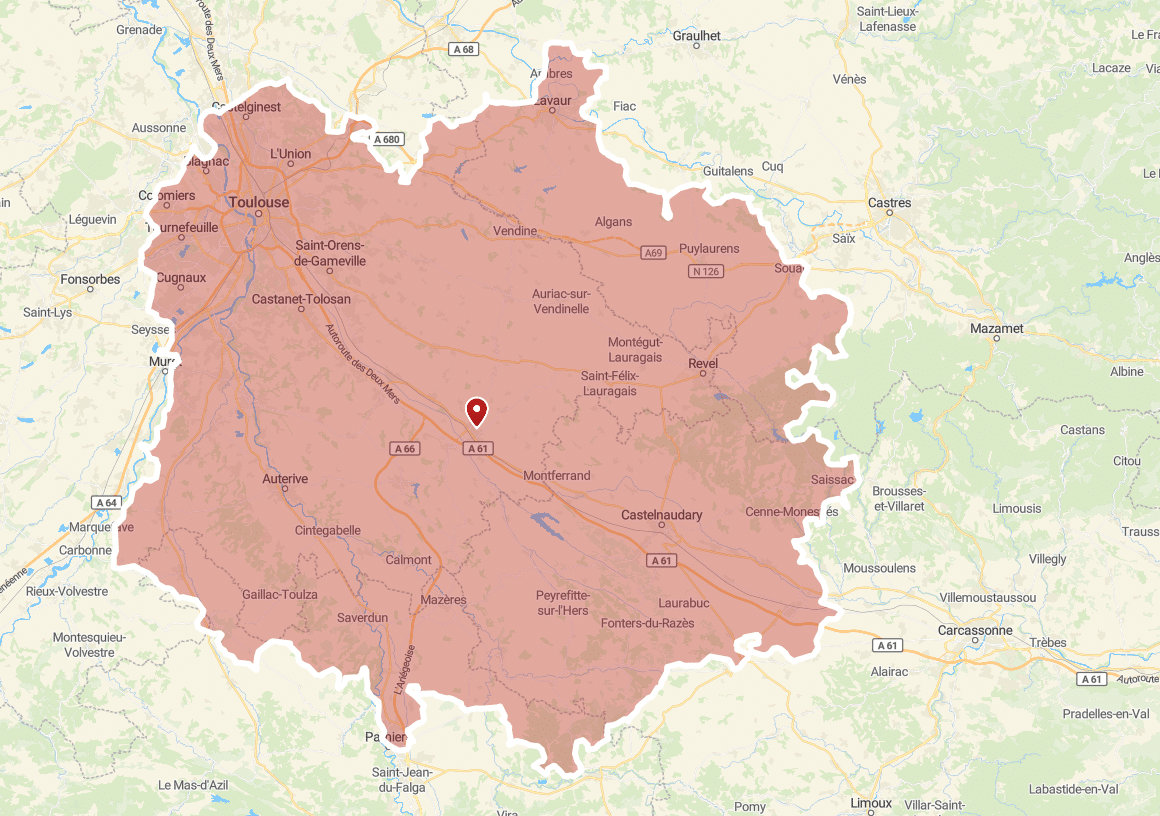 Zone de chalandise | Vidange-du-Midi