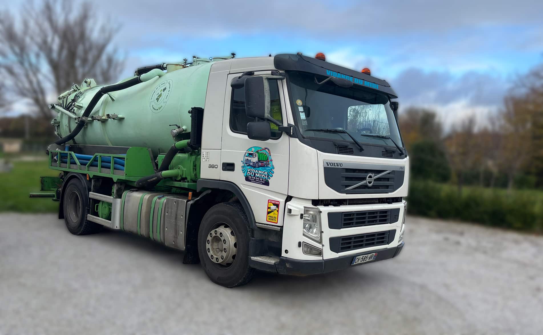 Camion Vidange du midi
